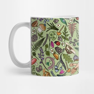 Flora and Fauna From The Redwood Forest Floor Mug